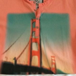 Peach ladies T-shirt, EUC